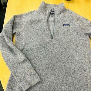 Patagonia Women’s Half Zip-Up Better Sweater Sz L